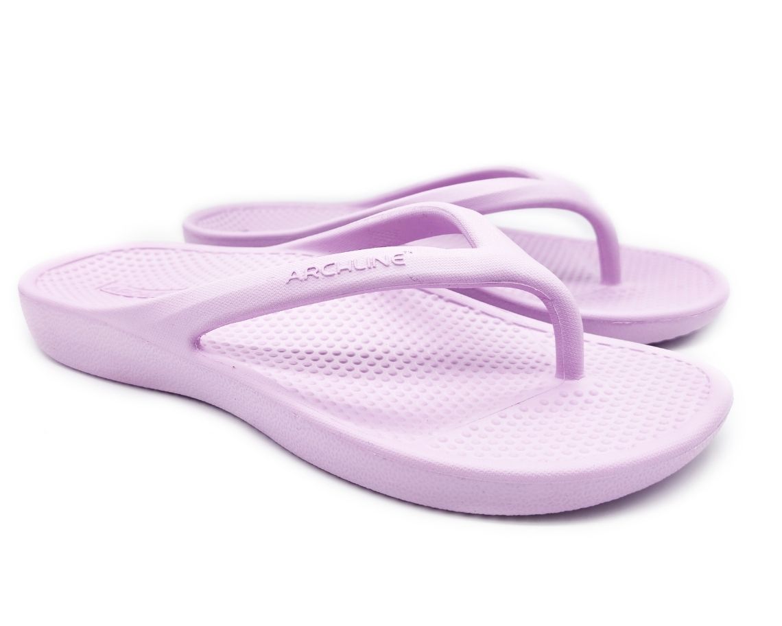 Archline Rebound Orthotic Thongs (Lilac)