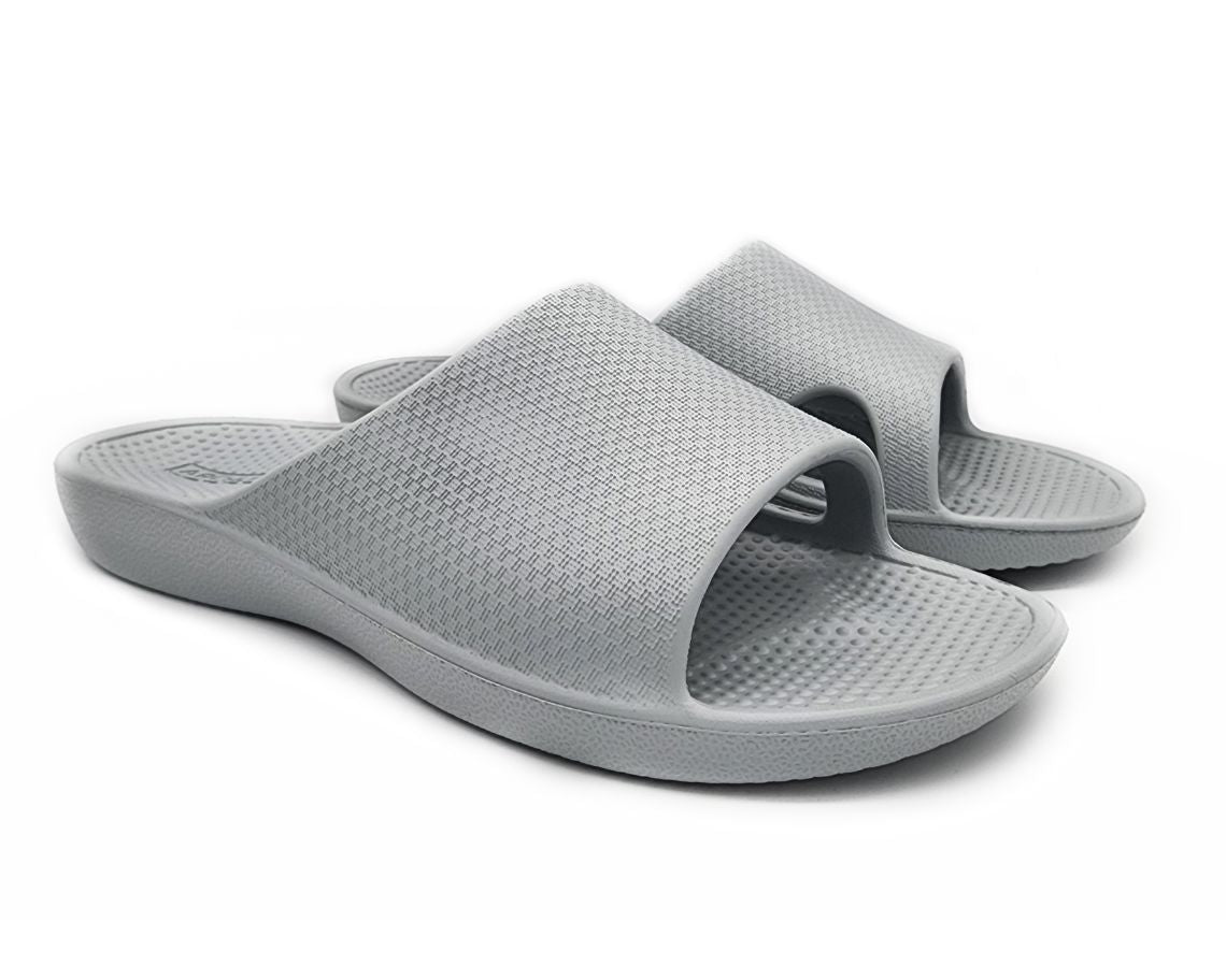 Archline Rebound Orthotic Slides (Stone Grey)