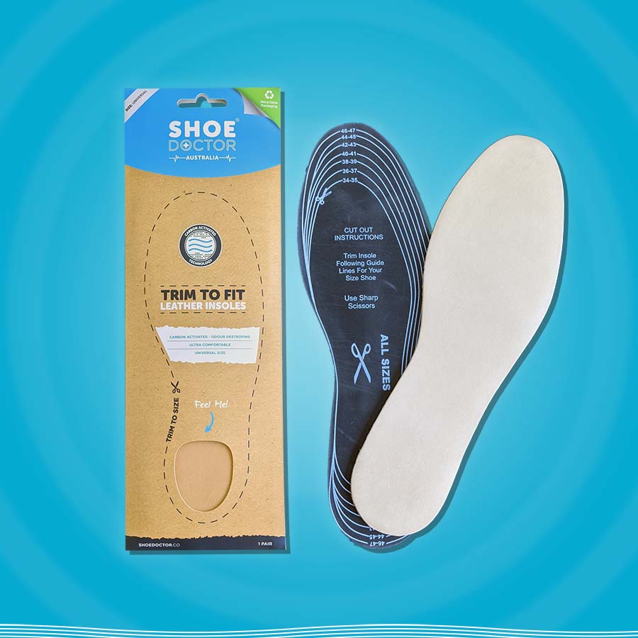 Shoe Doctor® Trim To Fit Leather Insoles