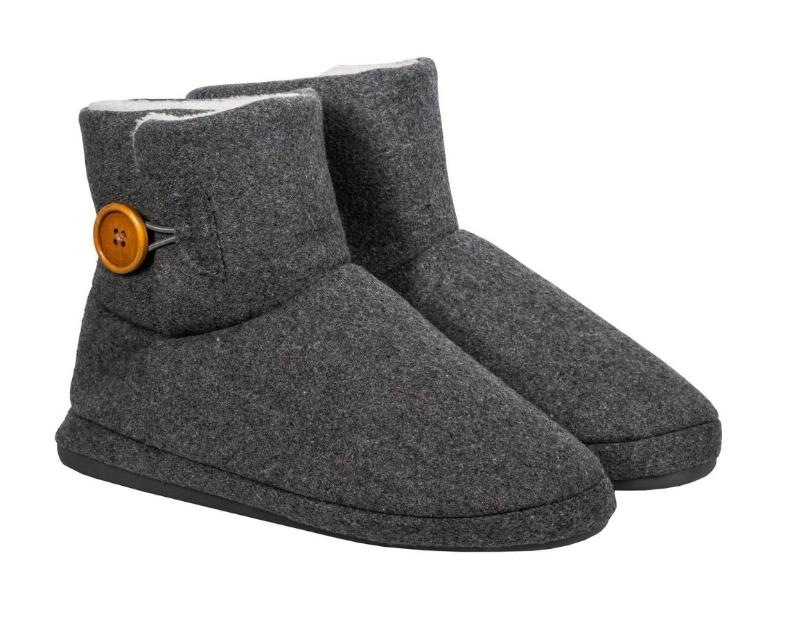 Archline Orthotic Ugg Boot Slippers (Grey Marl)