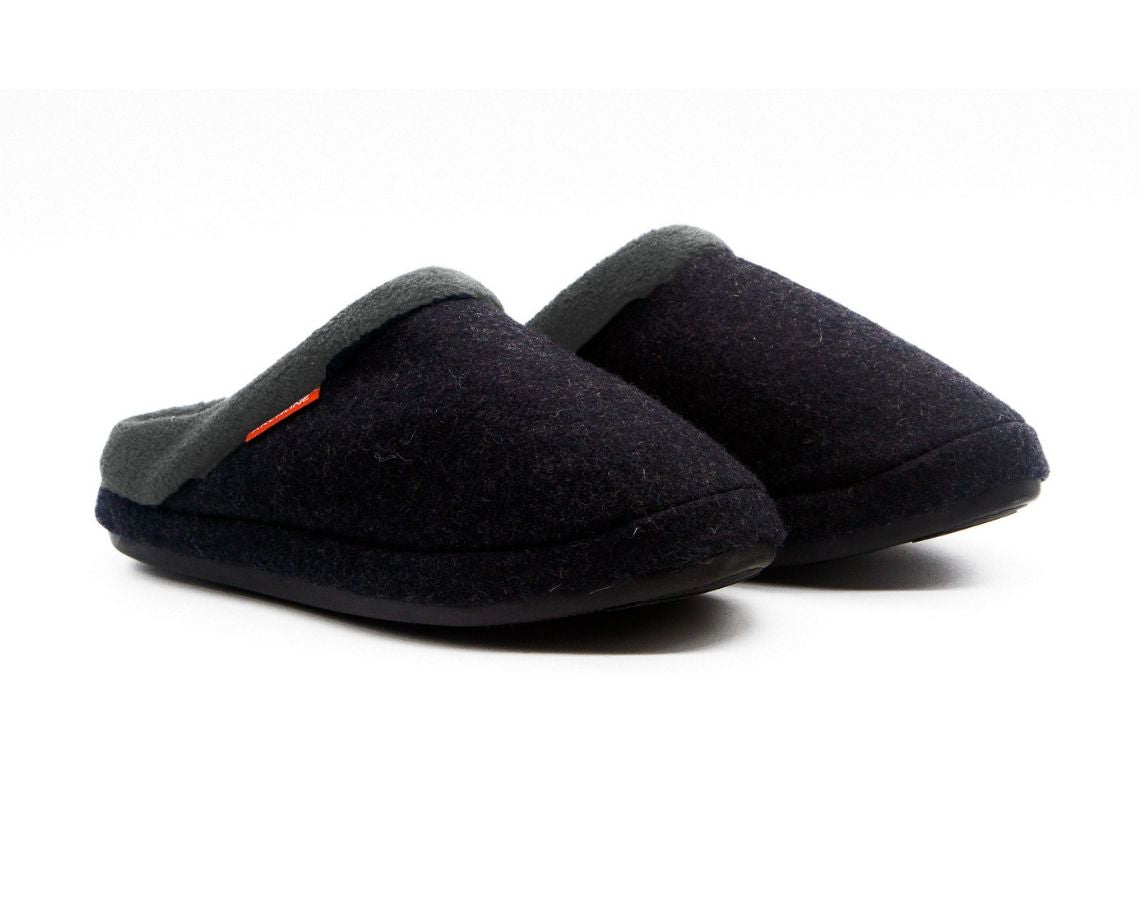 Archline Orthotic Slippers Slip-On (Charcoal Marl)