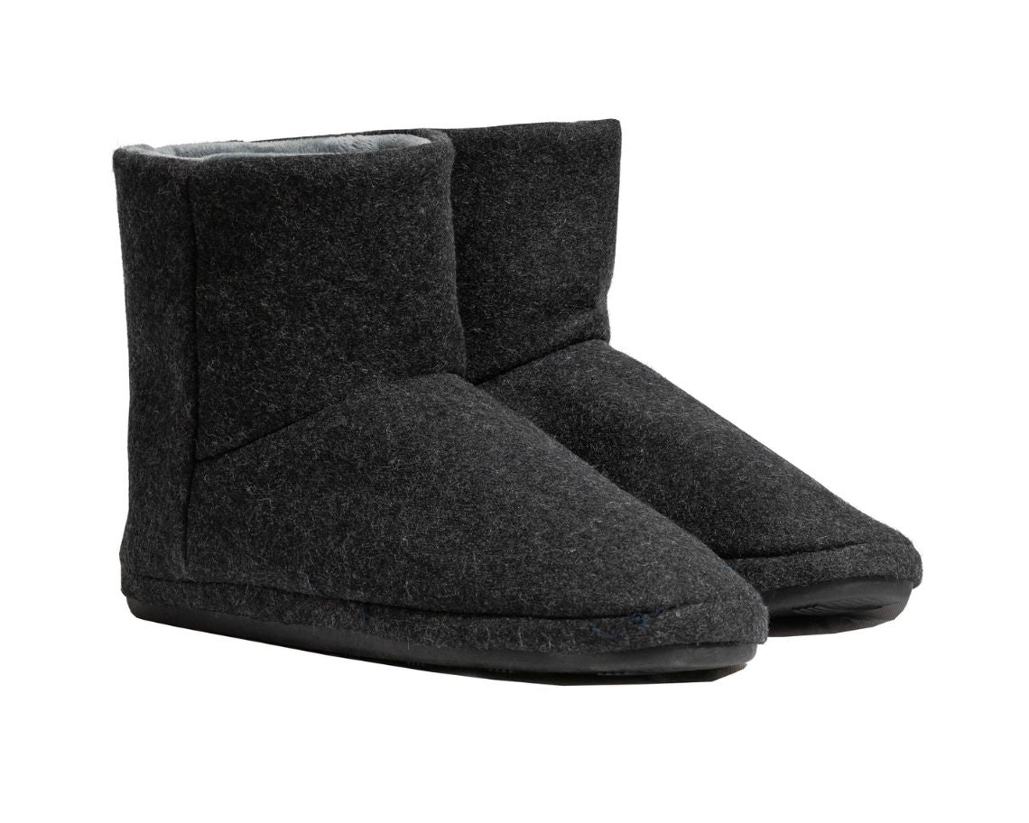 Archline Orthotic Ugg Boot Slippers (Men's Charcoal)