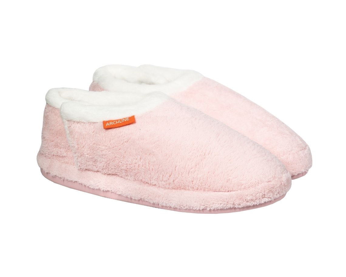Archline Orthotic Slippers Closed (Pink)