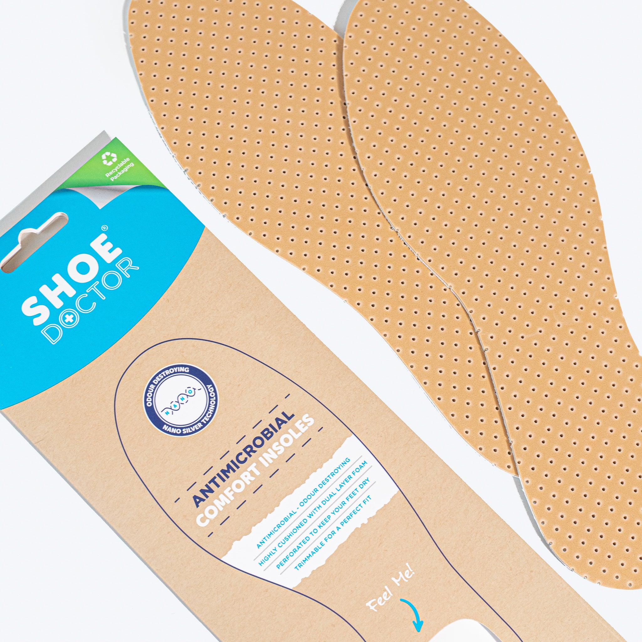 Shoe Doctor® Foam Insole Dual Layer Nano Silver Technology