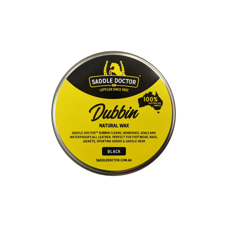 Saddle Doctor Dubbin Natural Wax Black-95g
