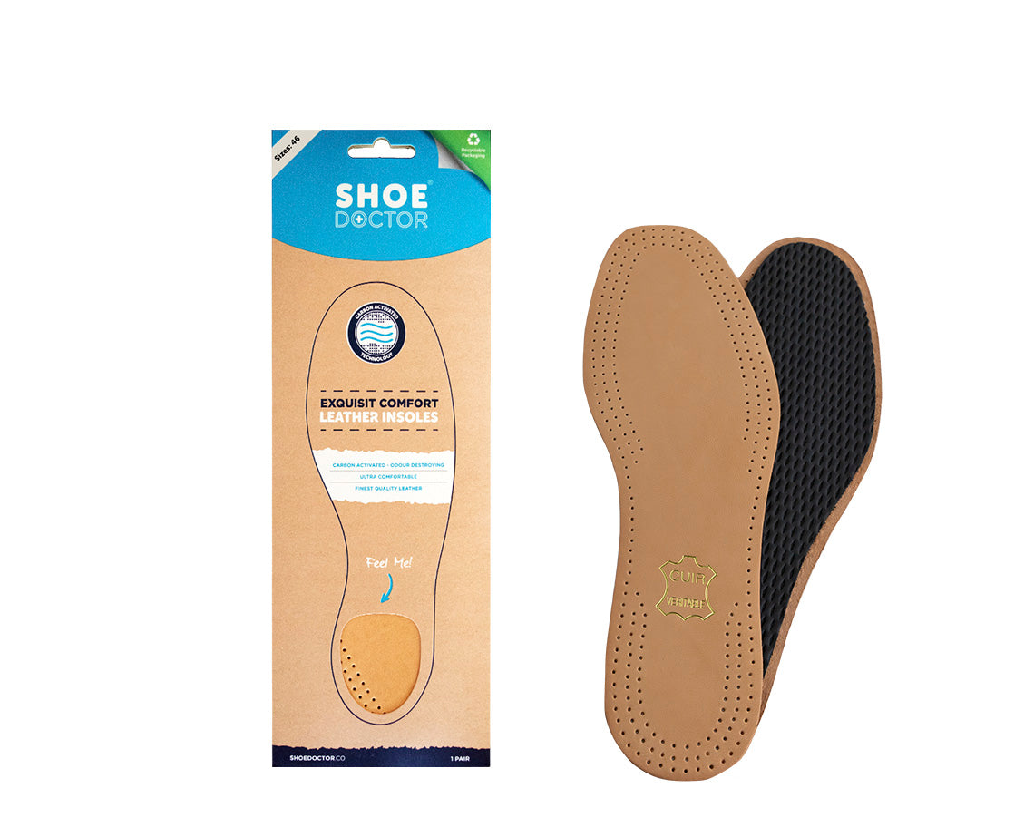 Shoe Doctor Leather Full Insole Exquisit Carbon Activated