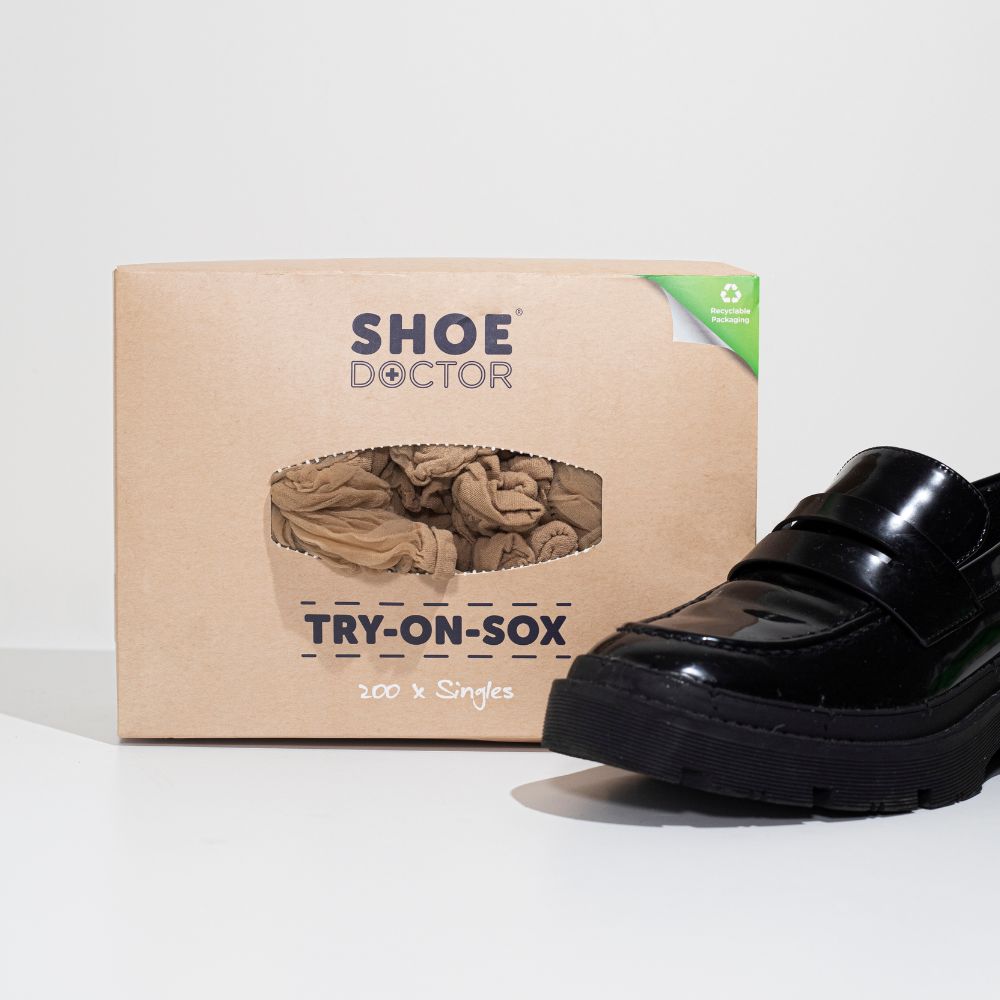 200pcs Shoe Doctor Try on Ankle Sox. One time Use!