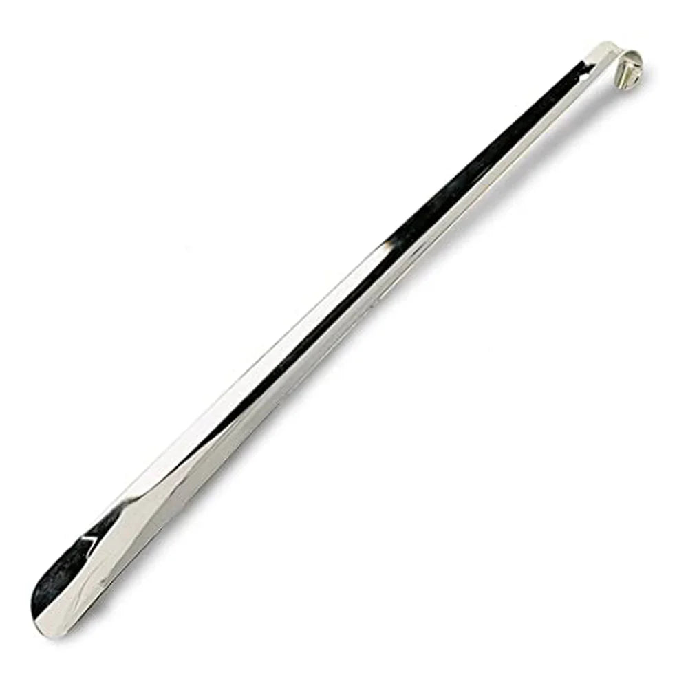 SHOE DOCTOR SHOE HORN LONG METAL 40CM (CURVED END)