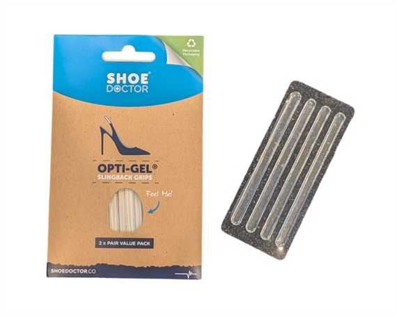 Shoe Doctor Opti-Gel Sling Back Grips (2 pair per pack)